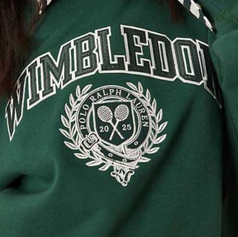 Wimbledon Crest Fleece Crewneck PRL - Picture 14 of 16